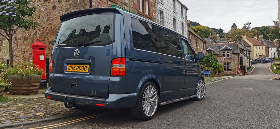 Campervan in Falkland